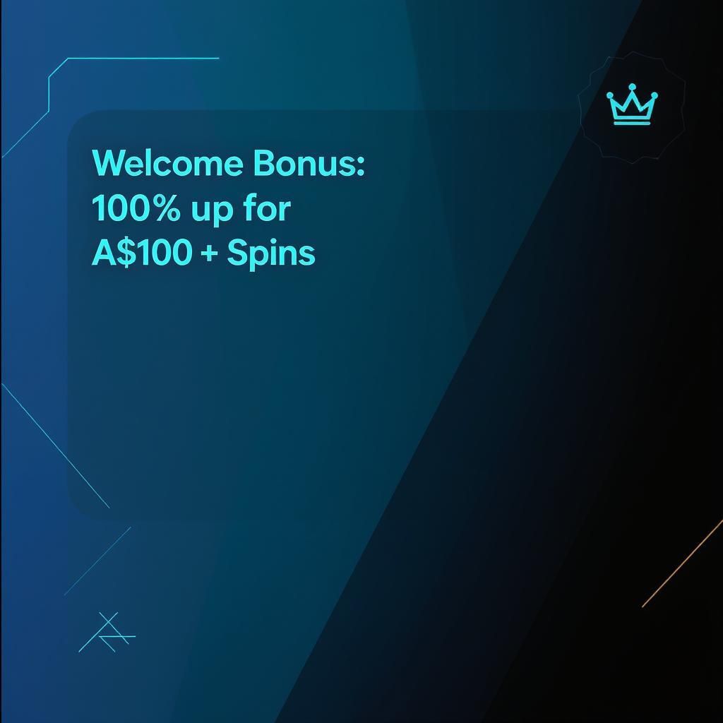Welcome Bonus: 100% up to A$100 + Spins